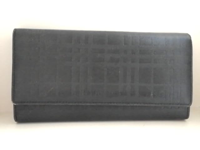 バーバリー Burberry 長財布 レディース 黒 チェック柄 レザー 中古 0619の通販はau Pay マーケット ブランディア Au Pay マーケット店