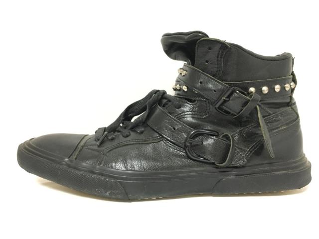 アルフレッドバニスター Alfredobannister スニーカー 42 メンズ 黒 ハイカット スタッズ レザー 中古 0809の通販はau Pay マーケット ブランディア Au Pay マーケット店