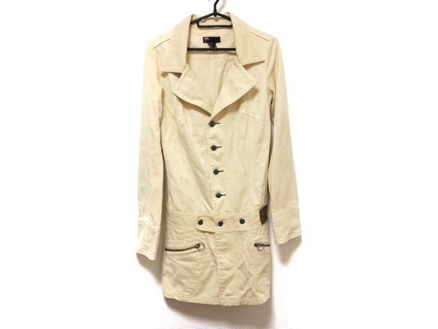 ディーゼル Diesel コート サイズs メンズ 美品 アイボリー 長袖 春 秋 中古 0610の通販はau Pay マーケット ブランディア Au Pay マーケット店