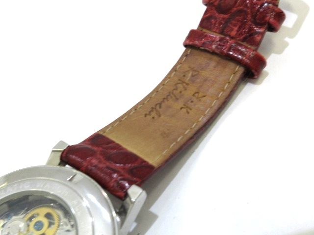 リョーコキクチ R Kikuchi 腕時計 メンズ 革ベルト 型押し加工 白 中古 0712の通販はau Pay マーケット ブランディア Au Pay マーケット店