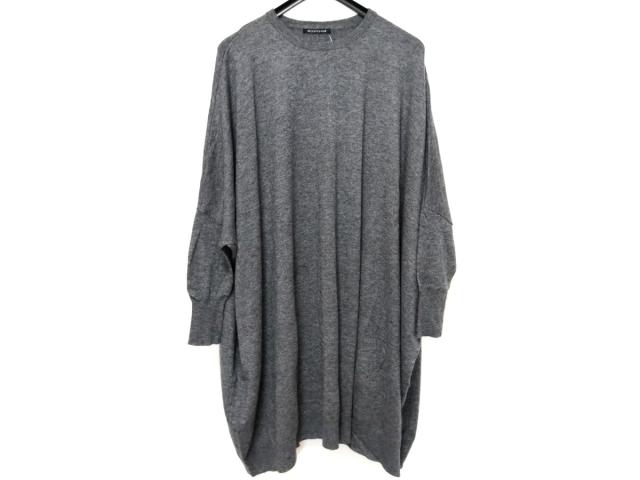 ミズイロインド Mizuiro Ind ワンピース レディース グレー ニット 中古 06の通販はau Pay マーケット ブランディア Au Pay マーケット店
