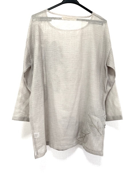 ポテチーノ Potechino チュニック レディース 美品 グレージュ メッシュ フラワー 中古 0616の通販はau Pay マーケット ブランディア Au Pay マーケット店