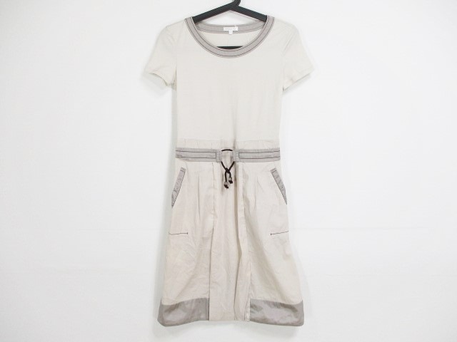 ポールカ Pauleka ワンピース サイズ38 M レディース 美品 アイボリー グレー 中古 0729の通販はau Pay マーケット ブランディア Au Pay マーケット店