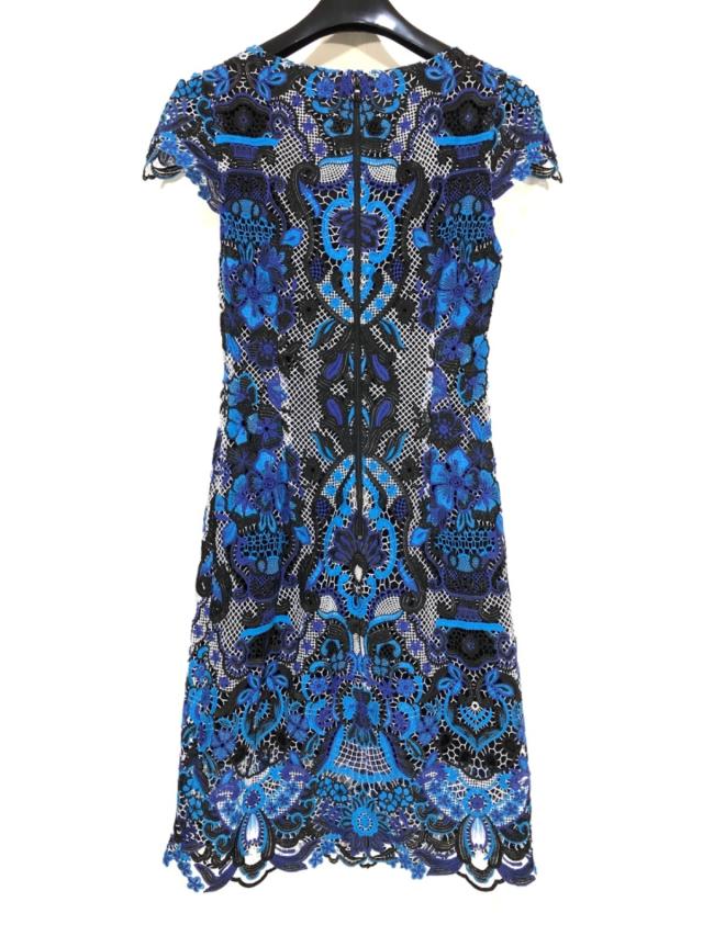 アリスオリビア Alice Olivia ワンピース サイズ4 Xl レディース 黒 ブルー 白 フラワー 中古 0625の通販はau Pay マーケット ブランディア Au Pay マーケット店