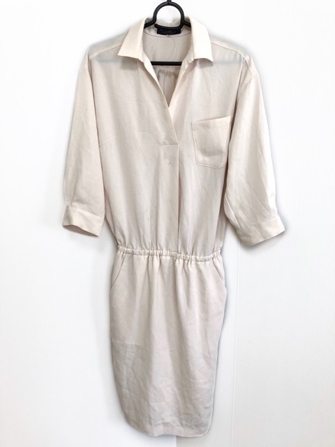 ジャスグリッティー Jusglitty ワンピース サイズ1 S レディース アイボリー シャツワンピ 中古 0709の通販はau Pay マーケット ブランディア Au Pay マーケット店