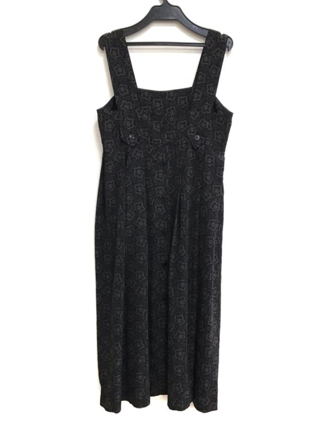 アニエスベー Agnes B ワンピース サイズ38 M レディース 黒 ベージュ 花柄 中古 0811の通販はau Pay マーケット ブランディア Au Pay マーケット店