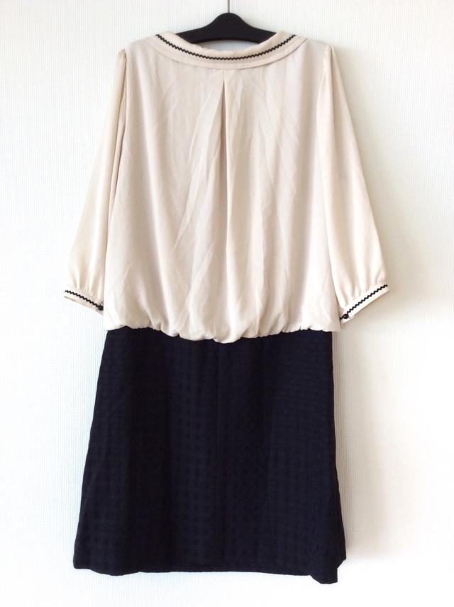 ローズティアラ Rose Tiara ワンピース サイズ46 Xl レディース ベージュ 黒 ドット柄 中古 0624の通販はau Pay マーケット ブランディア Au Pay マーケット店