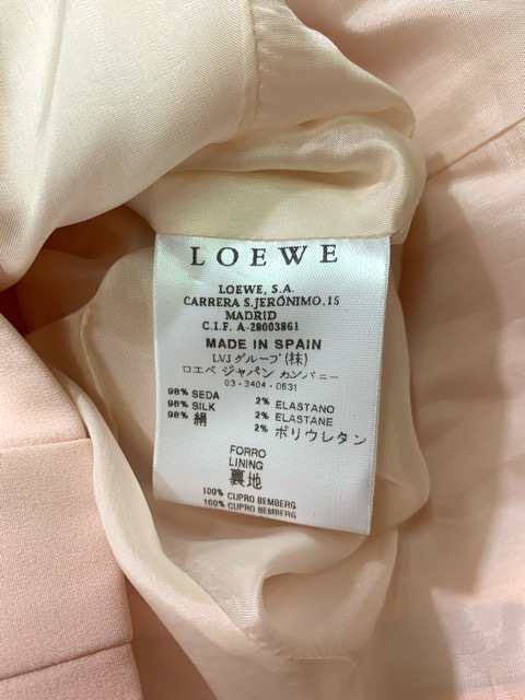 ロエベ Loewe ワンピース サイズ38 M レディース ピンク 中古 0714の通販はau Pay マーケット ブランディア Au Pay マーケット店