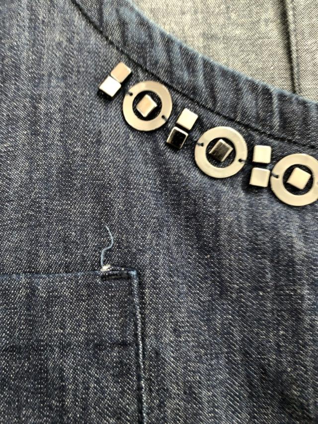 マックスマーラ S Max Mara ワンピース サイズl レディース 美品 ダークネイビー デニム ビジュー 中古 0626の通販はau Pay マーケット ブランディア Au Wowma 店