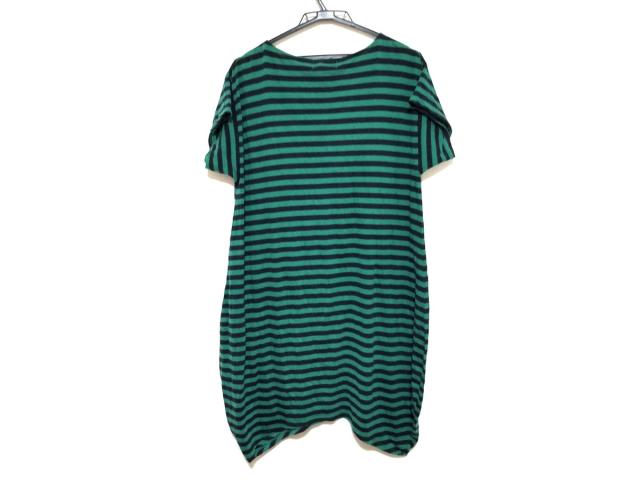ツモリチサト Tsumori Chisato ワンピース サイズ2 M レディース 美品 グリーン 黒 白 ボーダー 中古 0625の通販はau Pay マーケット ブランディア Au Pay マーケット店