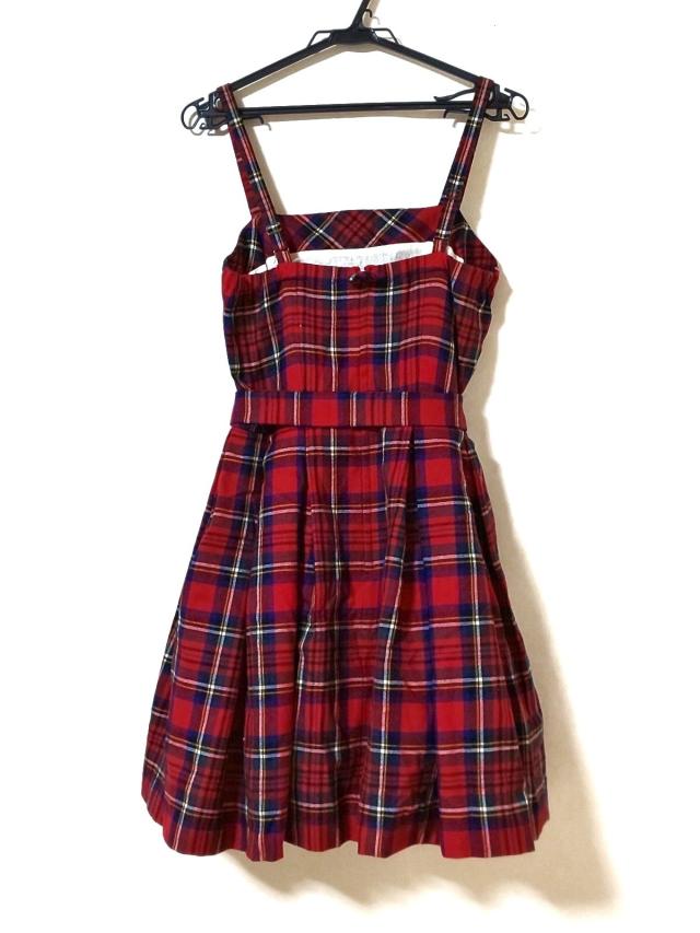 ジェーンマープル Jane Marple ワンピース サイズm レディース 美品 レッド グリーン マルチ チェック柄 中古 0702の通販はau Pay マーケット ブランディア Au Pay マーケット店