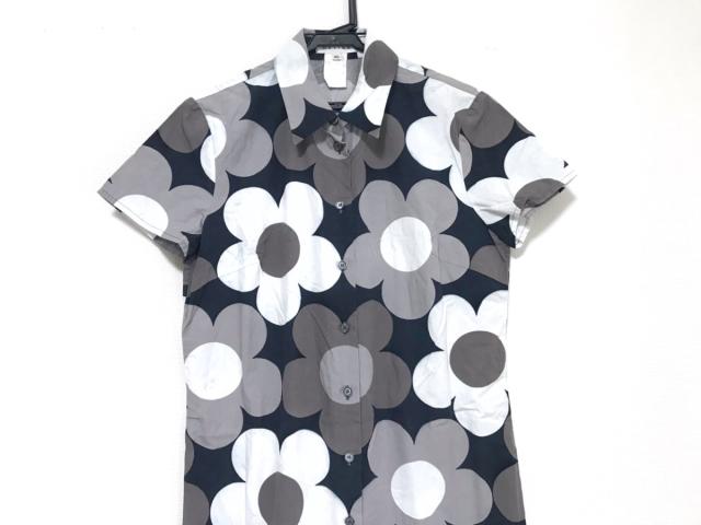 セリーヌ Celine ワンピース サイズ40 M レディース 白 グレー 黒 シャツワンピ 中古 0702の通販はau Pay マーケット ブランディア Au Pay マーケット店