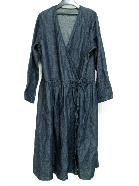 ネストローブ Nest Robe ワンピース レディース ダークネイビー 麻 カシュクール 中古 0710の通販はau Pay マーケット ブランディア Au Pay マーケット店