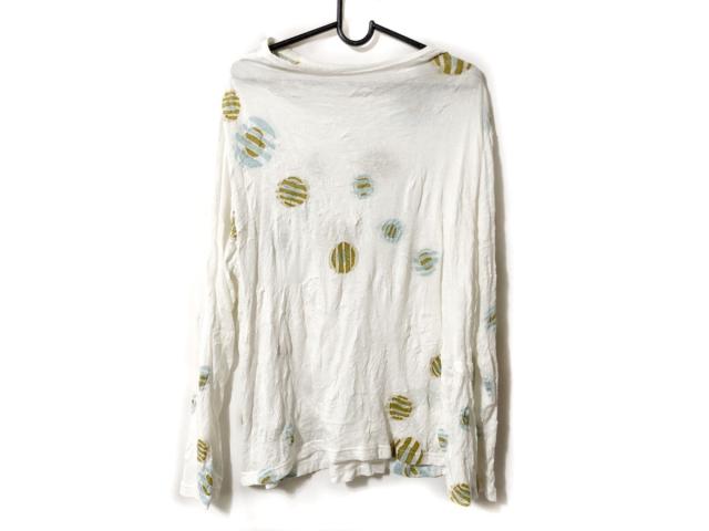 ジウ センソユニコ 慈雨 ワンピース サイズ40 M レディース アイボリー カーキ ライトブルー 長袖 ひざ丈 中古 0707の通販はau Pay マーケット ブランディア Au Pay マーケット店