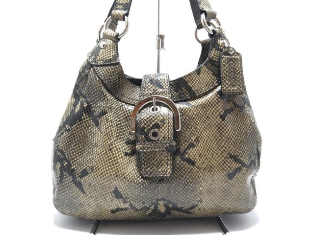 破裂 苦 聖書 Coach ショルダーバッグ F29174 黒 Re Eco Jp