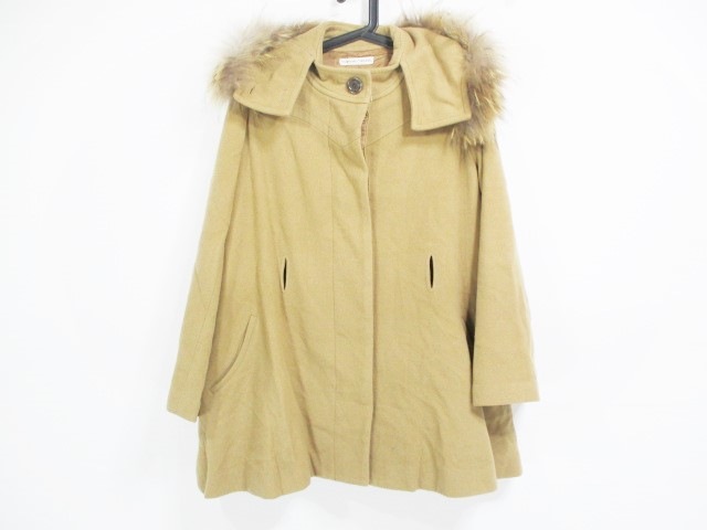 ツモリチサト Tsumori Chisato コート レディース 美品 ブラウン 冬物 中古 20200704の通販はau Pay マーケット ブランディア Au Pay マーケット店