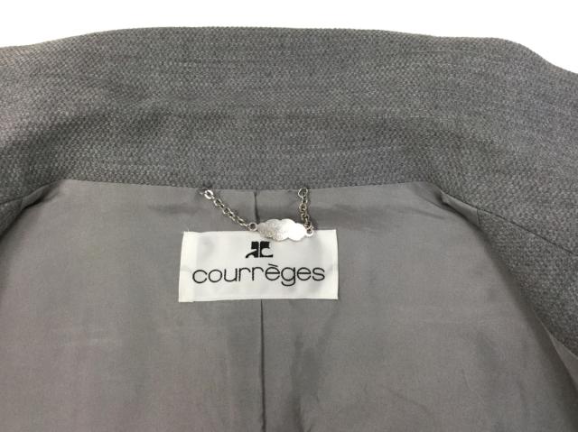 クレージュ Courreges ワンピーススーツ サイズ7 S レディース グレー 中古 0630の通販はau Pay マーケット ブランディア Au Pay マーケット店