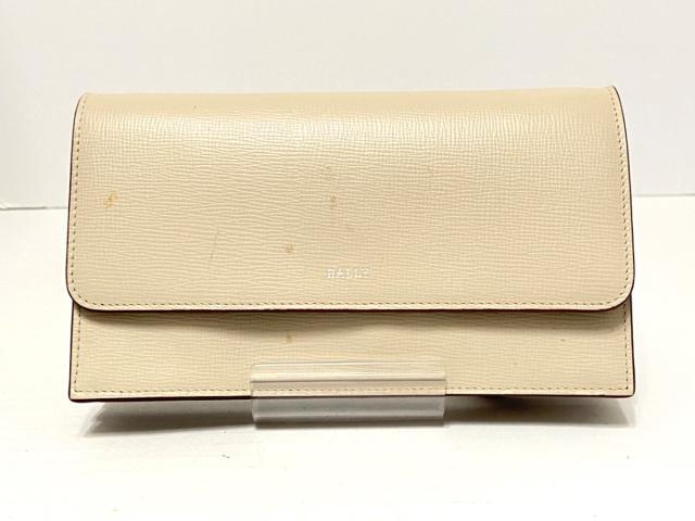 バリー Bally 財布 レディース アイボリー ショルダーウォレット レザー 中古 0630の通販はau Pay マーケット ブランディア Au Pay マーケット店