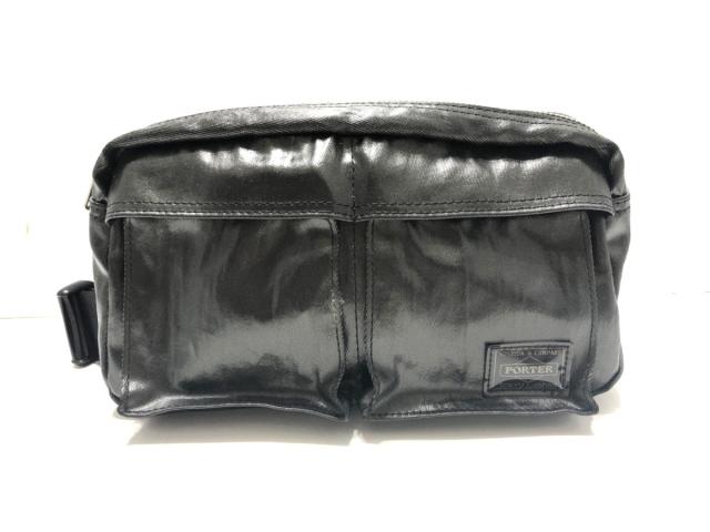 ポーター Porter 吉田 ウエストポーチ レディース ダークグレー コーティングキャンバス 中古 20200728の通販はau Pay マーケット ブランディア Au Pay マーケット店