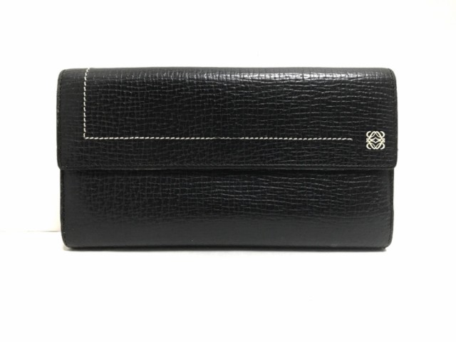 ロエベ LOEWE 長財布 レディース - 黒 レザー【還元祭対象】【中古】20200714の通販はau PAY マーケット - ブランディア au  PAY マーケット店