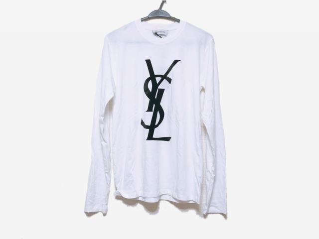 イヴサンローラン Yvessaintlaurent 長袖tシャツ サイズm メンズ 美品 白 黒 クルーネック 中古 0730の通販はau Pay マーケット ブランディア Au Pay マーケット店