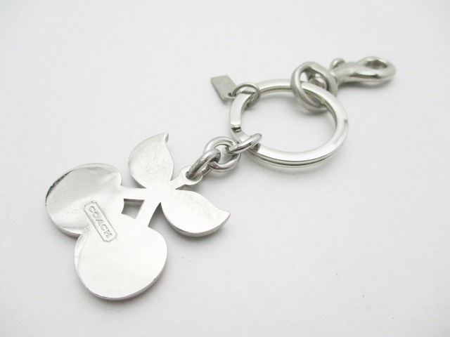 コーチ Coach キーホルダー チャーム レディース シルバー レッド グリーン サクランボ 金属素材 中古 20200718の通販はau Pay マーケット ブランディア Au Pay マーケット店