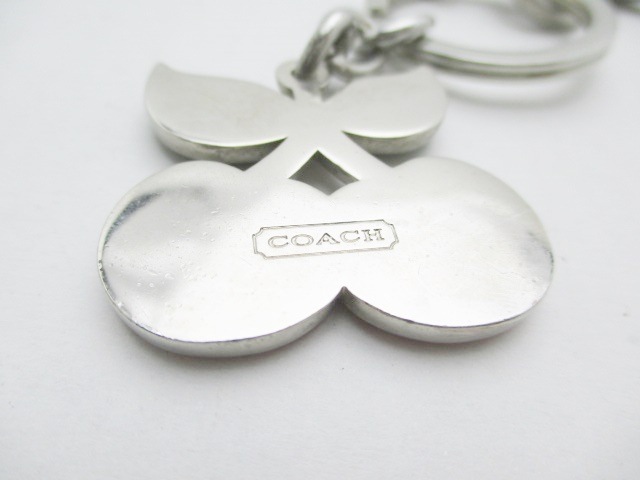 コーチ Coach キーホルダー チャーム レディース シルバー レッド グリーン サクランボ 金属素材 中古 20200718の通販はau Pay マーケット ブランディア Au Pay マーケット店