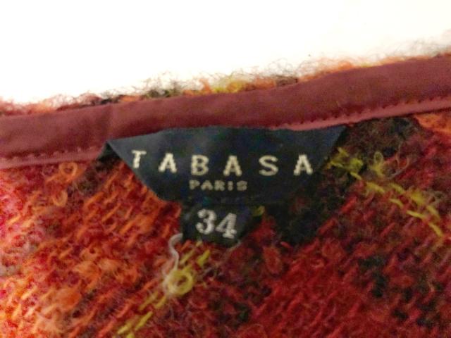 タバサ Tabasa ワンピース サイズ34 S レディース 美品 レッド オレンジ マルチ ニット チェック柄 中古 0707の通販はau Pay マーケット ブランディア Au Pay マーケット店