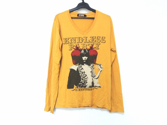 ヒステリックグラマー Hysteric Glamour 長袖tシャツ サイズs メンズ ダークイエロー Vネック 中古 0710の通販はau Pay マーケット ブランディア Au Pay マーケット店