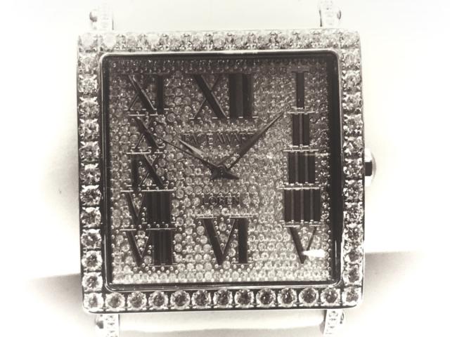 フェイスアワード Faceaward 腕時計 Loren メンズ ラインストーン シルバー 中古 20200715の通販はau Pay マーケット ブランディア Au Pay マーケット店