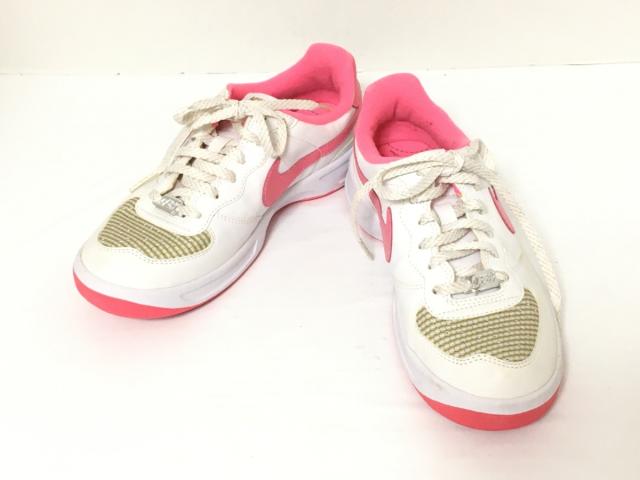 ナイキ Nike スニーカー 23 レディース エース 3136 161 白 ピンク 合皮 中古 0703の通販はau Pay マーケット ブランディア Au Pay マーケット店