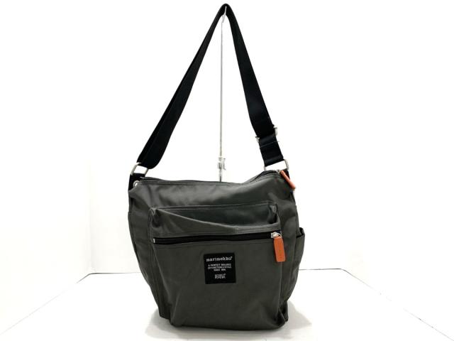 マリメッコ Marimekko ショルダーバッグ レディース ダークグレー 黒 ナイロン 中古 0731の通販はau Pay マーケット ブランディア Au Pay マーケット店