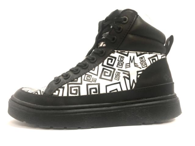 ドクターマーチン Dr Martens スニーカー 5 Uk レディース 黒 白 レザー 中古 0715の通販はau Pay マーケット ブランディア Au Pay マーケット店