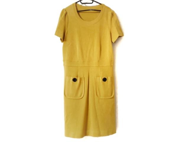 レリアン Leilian ワンピース サイズ15 L レディース 美品 マスタード ニット 中古 0704の通販はau Pay マーケット ブランディア Au Pay マーケット店