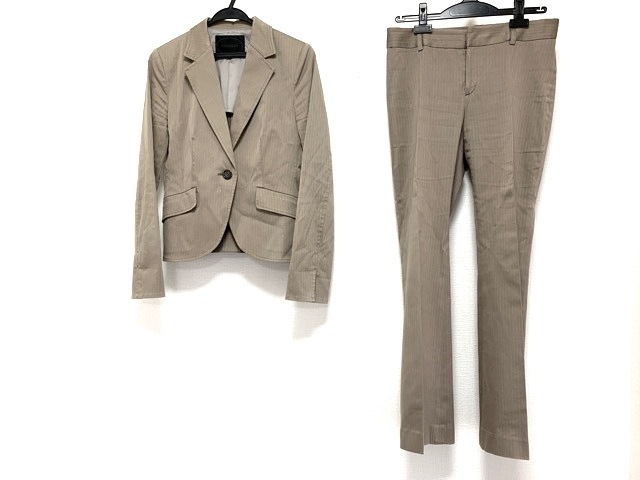 アンタイトル Untitled レディースパンツスーツ サイズ2 M レディース ベージュ アイボリー ストライプ 中古 0709の通販はau Pay マーケット ブランディア Au Pay マーケット店