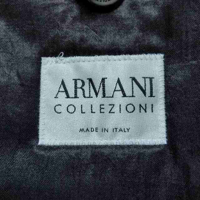 フラワーオブライフ ARMANI COLLEZIONI トレンチコート黒 USED