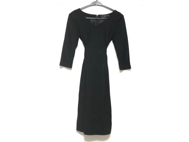 マテリア Materia ワンピース サイズ38 M レディース 黒 Vネック 七分袖 ひざ丈 中古 0715の通販はau Pay マーケット ブランディア Au Pay マーケット店