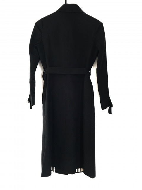 バーバリーブルーレーベル Burberry Blue Label コート サイズ38 M レディース 美品 黒 長袖 春 秋 中古 0731の通販はau Pay マーケット ブランディア Au Pay マーケット店