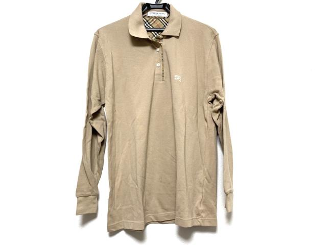 バーバリーズ Burberry S 長袖ポロシャツ サイズm メンズ 美品 ベージュ 中古 0728の通販はau Pay マーケット ブランディア Au Pay マーケット店