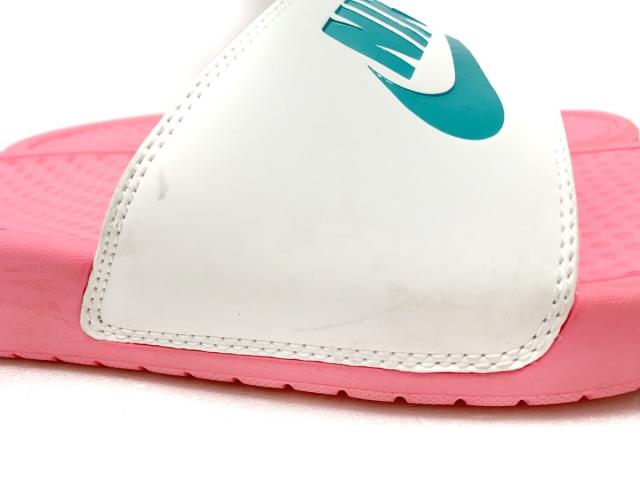 ナイキ Nike サンダル 24 レディース ベナッシ Jdi 3431 616 白 ライトブルー ピンク Pvc 塩化ビニール 中古 0729の通販はau Pay マーケット ブランディア Au Pay マーケット店 ナイキ Nike サンダル 24 レディース ベナッシ Jdi 3431 616 白 ライトブルー ピンク Pvc 塩化ビニール 中古 0729の通販はau Pay マーケット ブランディア Au Pay マーケット店