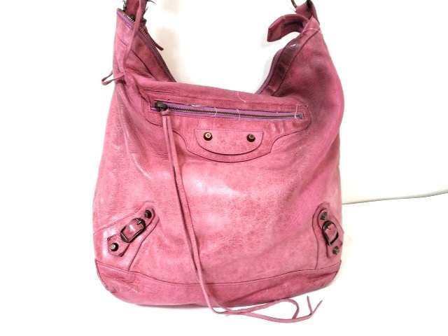 gradvist appel Takt バレンシアガ BALENCIAGA ショルダーバッグ レディース ザ・デイ 140442 ピンク レザー【中古】20200925の通販はau PAY  マーケット - ブランディア au PAY マーケット店