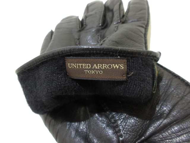 ユナイテッドアローズ United Arrows 手袋 レディース 黒 レザー 中古 08の通販はau Pay マーケット ブランディア Au Pay マーケット店