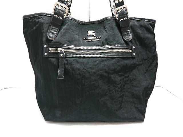バーバリーブルーレーベル Burberry Blue Label トートバッグ レディース 黒 ナイロン レザー 中古 0906の通販はau Pay マーケット ブランディア Au Pay マーケット店