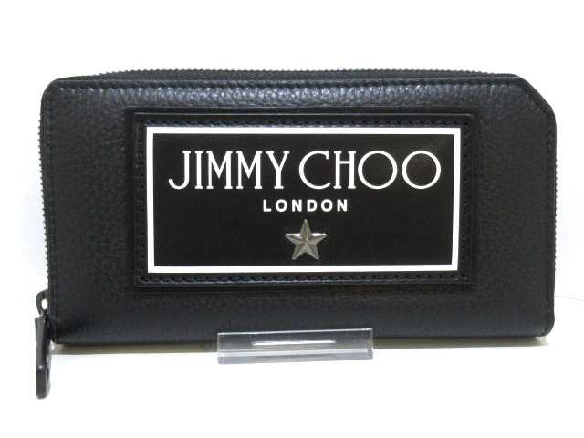 ジミーチュウ Jimmy Choo 長財布 レディース 美品 セキ 黒 白 シルバー スター 星 ラウンドファスナー レザー 中古 1005の通販はau Pay マーケット ブランディア Au Pay マーケット店