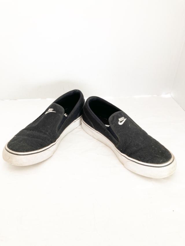 ナイキ Nike スリッポン 24 5 レディース 010 黒 白 キャンバス 中古 の通販はau Pay マーケット ブランディア Au Pay マーケット店
