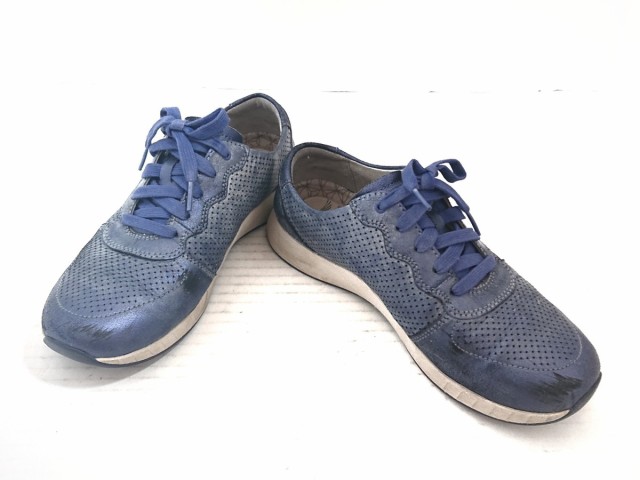 ダンスコ Dansko スニーカー 38 レディース ブルーグレー レザー 中古 の通販はau Pay マーケット ブランディア Au Pay マーケット店