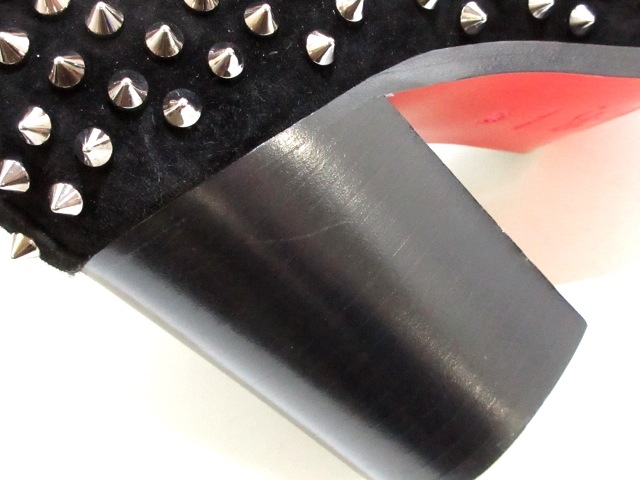 クリスチャンルブタン Christian Louboutin ショートブーツ 41 1 2 メンズ 美品 アッサム 黒 スタッズ スエード 中古 1105の通販はau Pay マーケット ブランディア Au Pay マーケット店