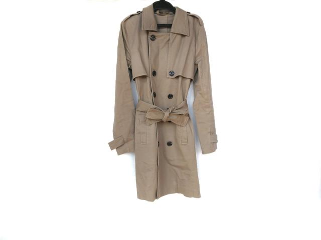 ジーヴィジーヴィ G V G V トレンチコート サイズ36 S レディース グレーベージュ 長袖 春 秋 中古 1213の通販はau Pay マーケット ブランディア Au Pay マーケット店
