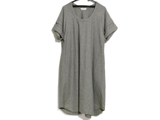 ホームスパン Homspun ワンピース レディース 美品 グレー クルーネック 半袖 ロング 中古 の通販はau Pay マーケット ブランディア Au Pay マーケット店