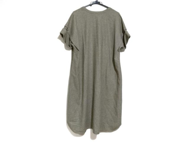 ホームスパン Homspun ワンピース レディース 美品 グレー クルーネック 半袖 ロング 中古 の通販はau Pay マーケット ブランディア Au Pay マーケット店